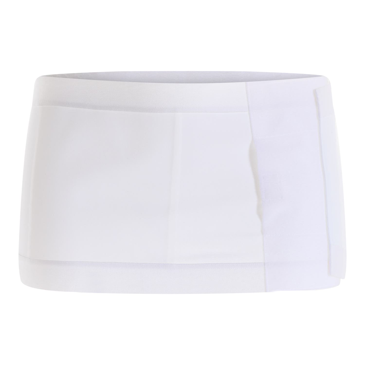 Belt with panel, M white